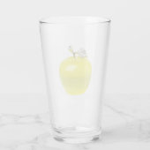 Geel appelglas glas (Achterkant)