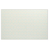 Geel Aqua Chevron Zigzag Diamond Pattern Fabric Stof (Fat Quarter)