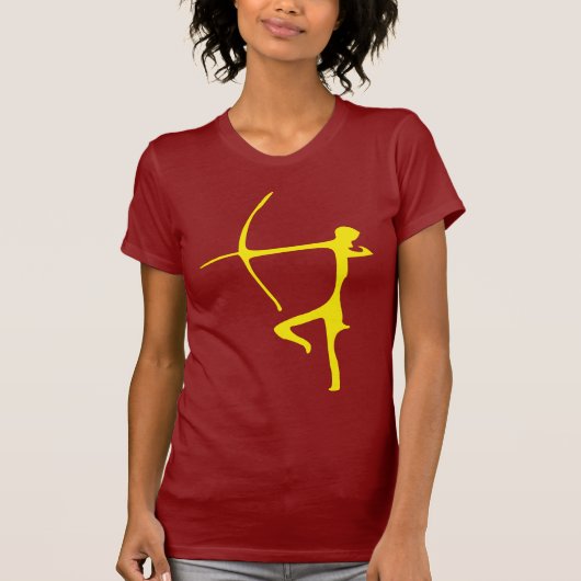 Geel Archer T-shirt (Voorkant)