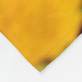 Geel asfalt snelweg creatieve fotografie fleece deken (Hoek)