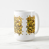 GEEL AUTUMN VERLAAT KOFFIE-MOK KOFFIEMOK (Voorkant rechts)