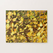GEEL AUTUMN VERLATEN LEGPUZZEL (Horizontaal)
