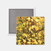 GEEL AUTUMN VERLATEN MAGNEET (Voorkant / Achterkant)
