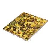 GEEL AUTUMN VERLATEN TEGELTJE (Zijkant)