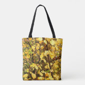 GEEL AUTUMN VERLATEN TOTE BAG (Achterkant)