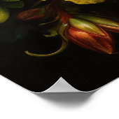 Geel Azalea Flowers Art Print Poster (Hoek)