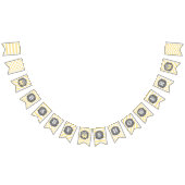 Geel Baby shower Vlaggetjes (Alle)