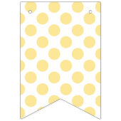 Geel Baby shower Vlaggetjes (Tweede vlag)