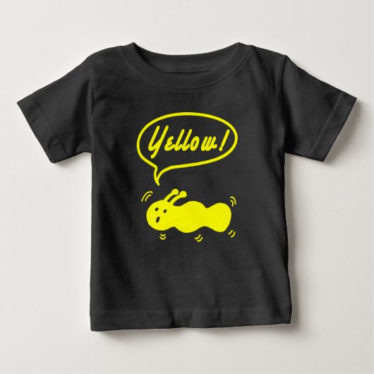 Geel! Baby T-Shirt (Voorkant)
