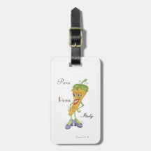 Geel Bagagelabel