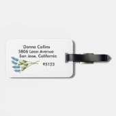 Geel Bagagelabel (Achterkant horizontaal)