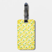 Geel Bagagelabel (Achterkant verticaal)