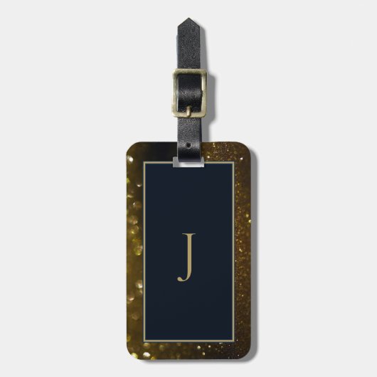 Geel Bagagelabel (Voorkant verticaal)