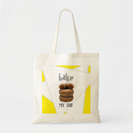 Geel Bak mijn dag Tote Bag