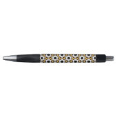 Geel Balpatroon Aangepaste Balpen Ontwerp Pen (Voorkant)