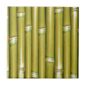 Geel Bamboo Tegeltje (Voorkant)