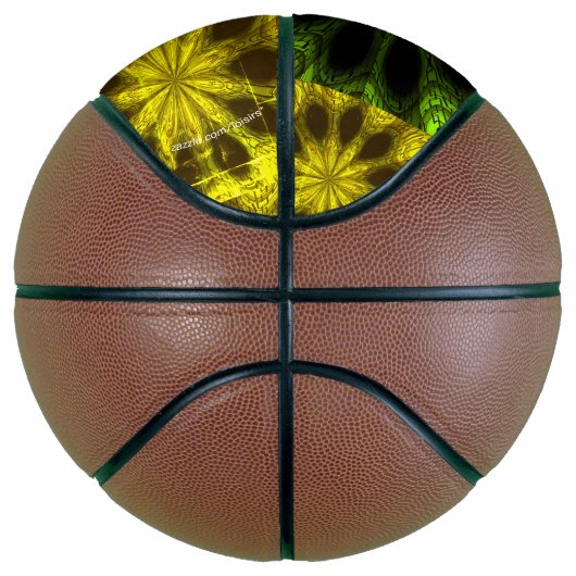 Geel Basketball Basketbal (Rechts)
