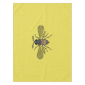 Geel bee Decor  Honeybee Grafisch Polkadot Tafelkleed (Voorkant)