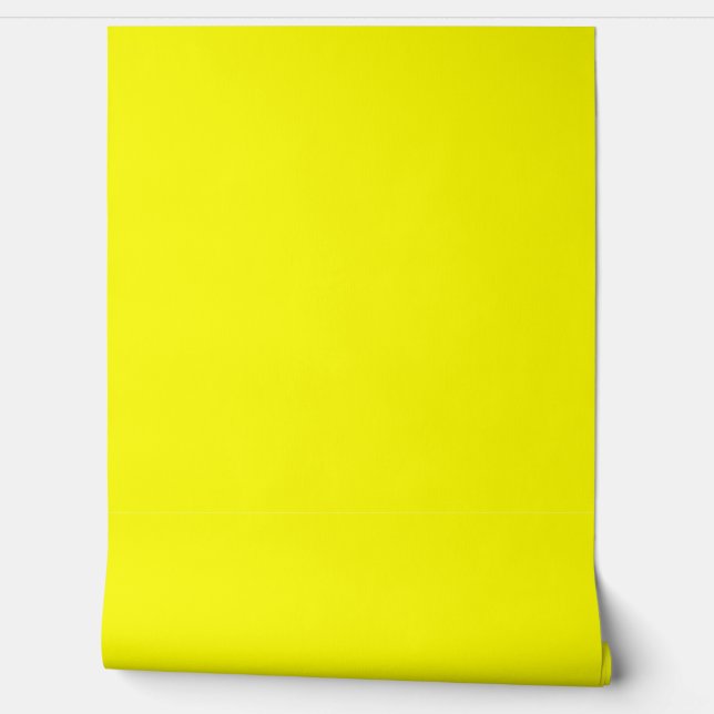 Geel Behang (Afrollen)