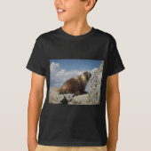 Geel Bellied Marmot in Yosemite T-shirt (Voorkant)
