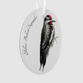 Geel-Bellied Sapsucker Ornament (voorkant)