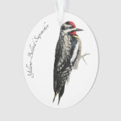 Geel-Bellied Sapsucker Ornament (voorkant)