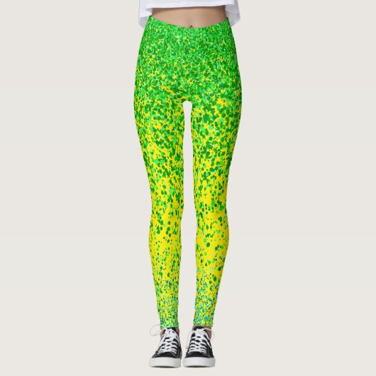 Geel BG 2 zijden 01.b Leggings (Voorkant)