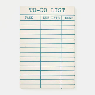 Geel bibliotheekcatalogus plaknotities - takenlijs post-it® notes