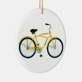 GEEL BICYCLE CHRISTMAS ORNAMENT (Rechts)