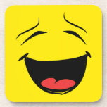 GEEL BIER ONDERZETTER<br><div class="desc">GEEL GEZICHT</div>