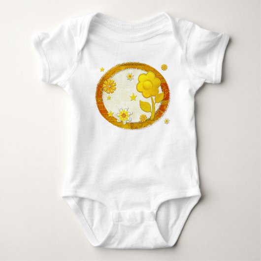 Geel bij Play Jeweled Romper (Voorkant)