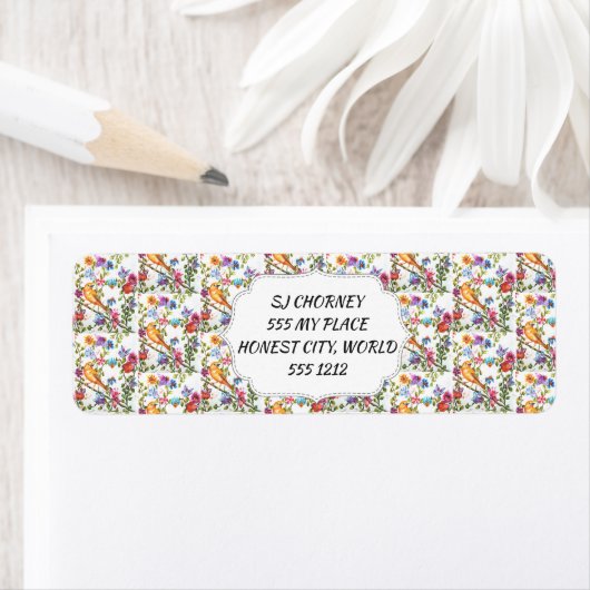 GEEL BITERE WHIMSISCHE STROOM ETIKET (Insitu)