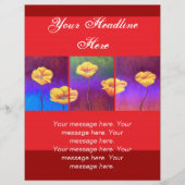 Geel blaasdeerverf - Meervoudig Flyer (Voorkant)