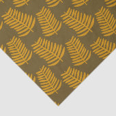 Geel blad tak tissuepapier (Detail)