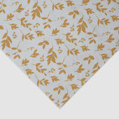 Geel bladvertakt tissuepapier (Detail)