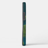 Geel blauw Abstract piramide Patroon Case-Mate iPhone Case (Achterkant / Rechts)