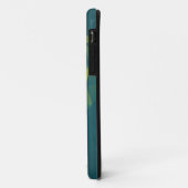 Geel blauw Abstract piramidepatroon Hoesje-Mate iP Case-Mate iPhone Case (Achterkant/links)