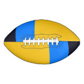 Geel blauw american football (Voorkant)