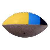 Geel blauw american football (Gedraaid 270)