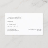 Geel, blauw en Groene Hulp - Visitekaartje (Achterkant)