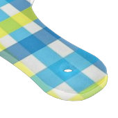 Geel blauw, gekleurd snijplank (Hoek)