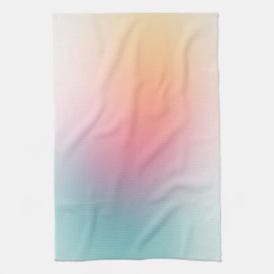 Geel Blauw Groen Roze Paars Sjabloon Kleurig Theedoek