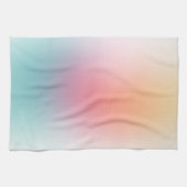 Geel Blauw Groen Roze Paarse Sjabloon Kleurrijk Theedoek (Horizontaal)