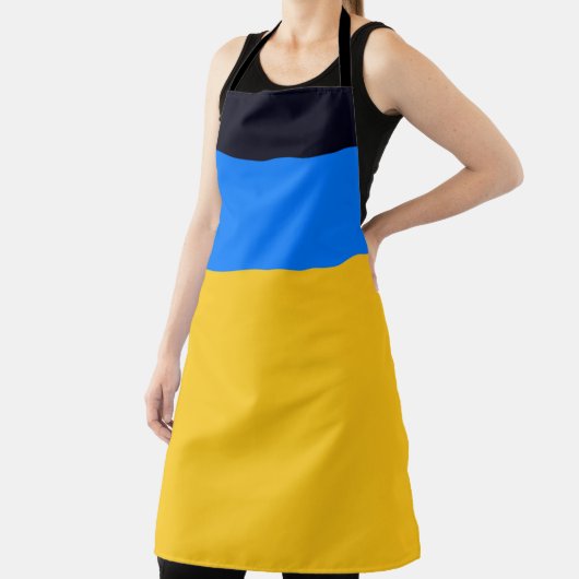 Geel blauw schort (Insitu)
