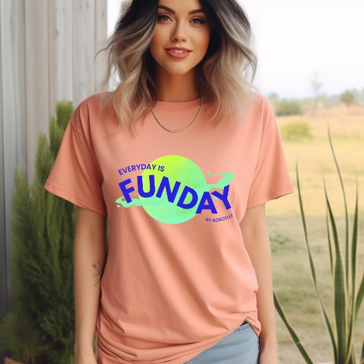 Geel Blauw Vibrant Moderne Speelgoedoffertes T-Shi T-shirt