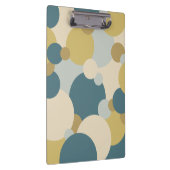 Geel-blauwe moleculen Klembord (Rechts)