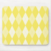 Geel Bleek goudvormig goudvormig goudvormig diaman Muismat (Voorkant)