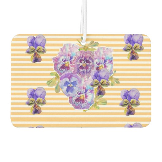 Geel bloeiend ventilatorventiel luchtverfrisser (Achterkant)