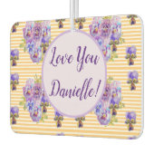 Geel bloeiend ventilatorventiel luchtverfrisser (Links)