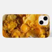 Geel Bloemen Abstract Behang Case-Mate iPhone Case (Achterkant (horizontaal))